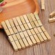 Wooden Laundry Tweezers 20 pieces 
